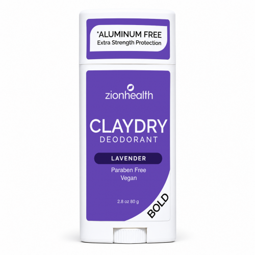 CLAYDRY™ BOLD Lavender Aluminum-Free Natural Deodorant